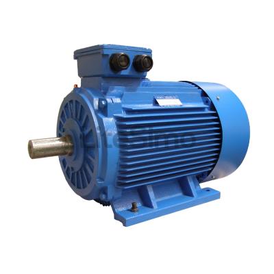 China YE4-180L-4-22KW 380V IP54 IP55 IC411 AC low voltage high efficiency totally enclosed motor for industry machine for sale