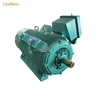 China Chinese Manufacture Totally Enclosed Turbines For Inflatables Electric Motor 160kw Low Noise Three Phase AC Motor YBE2-355M1-6 for sale