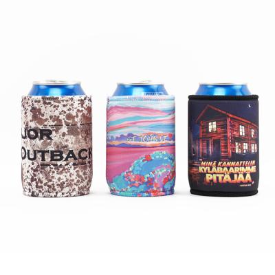 China Factory Wholesale Empty Waterproof Neoprene Beer Can Cooler Holder Customized Stubby Holder With Your Logo for sale