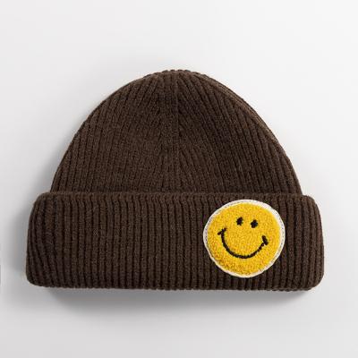 China Custom Knitted Hotel And Resort Winter Beanies Skin-Friendly Hats For Baby for sale