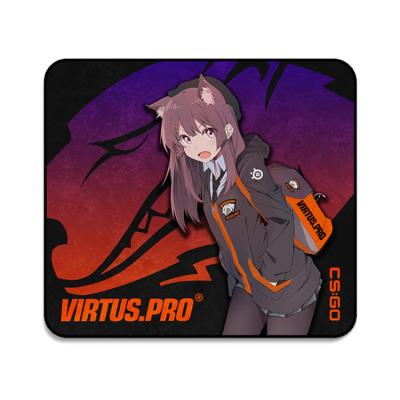 China Custom Neoprene Plain Black Mouse Pad Sublimation Mouse Pad Anti Slip Foam Rubber Bottom for sale