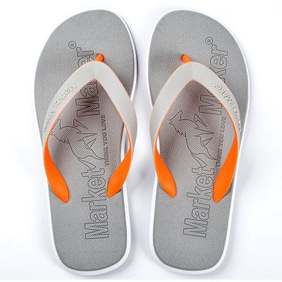 China Wholesale Men's Summer Rubber Flip Flop Sports Slippers Sweat-absorbent Wear Outside Beach Anti-slippery Outdoor Men for sale