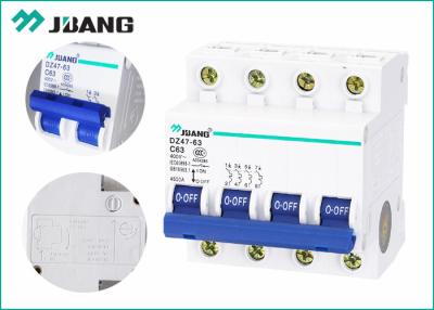 Chine Installation facile minimum du disjoncteur IEC60947 de MCB 63 ampère 4 Polonais Niversal à vendre