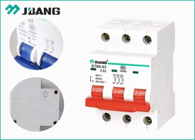 China 20Amp Miniature Double Pole 6Ka Circuit Breakers Multi - Function DIN rail for sale