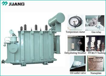 China 500KVA - transformador Dyn11 abaixador imergido óleo da tensão da corrente 10MVA eléctrica com o tanque de óleo selado completo à venda