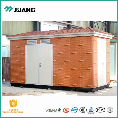 China Intelligent Outdoor Compact Power Transformer Substation Box 6kV - 33kV for sale