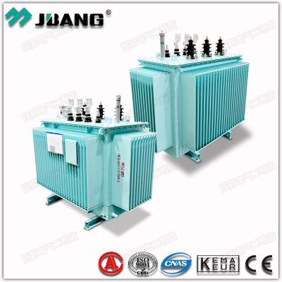 China find three phase 11kv 100kva 380v oil immersed power transformer low loss high efficiency for sale