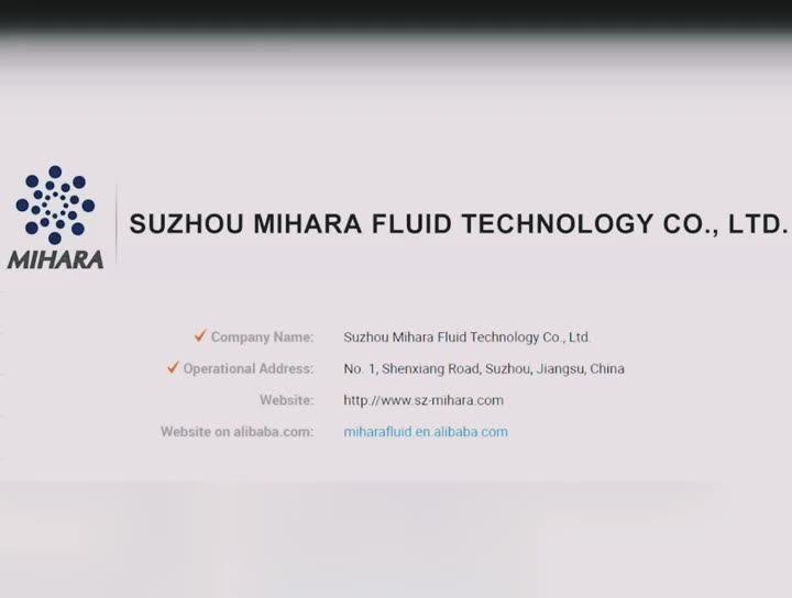 Verified China supplier - Suzhou Mihara Fluid Technology Co., Ltd.