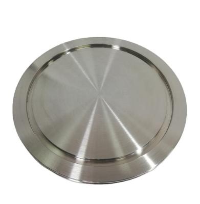 China Custom High Vacuum Flange Fittings Stainless Steel Flange Vacuum Floor White Flanges for sale