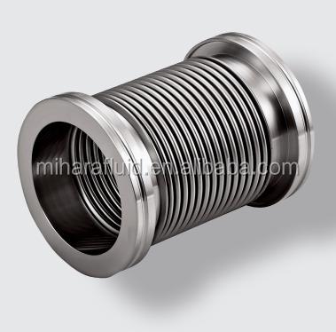 China SUS316L SUS304 Stainless Steel Fittings Flex Coupling KF ISO Vacuum Bellows Flexible Pipes for sale