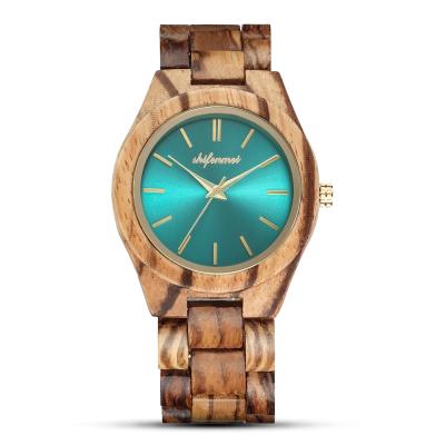 China Power reserve shifenmei S5563 woman watch women ladies women logo luxury wood custom watch for sale