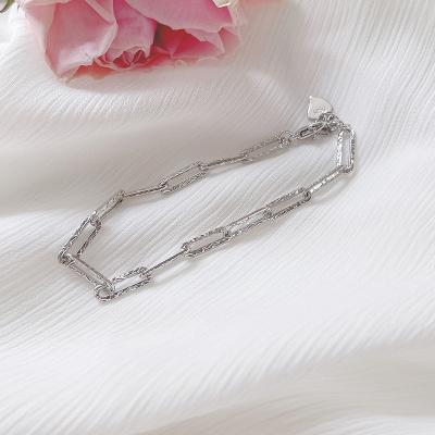 China Female High Sensitivity Minority Bracelet CSI Temperament Girlfriends CLASSIC Exquisite Sparkle Cool Gift for sale