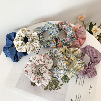 China Hair Rope Wholesale 24 Colors Hair Scrunchies Scrunchies Hair Bands Scrunchies Hair Rope Women Girls Cheap Elastic Cheap Hair Accessories for sale