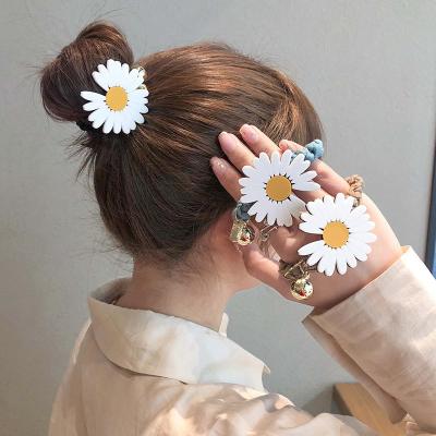 China Flower girl hair accessories fashion sunflower 2020 hair accessories flower girl hair accessories elastic band headdress for sale