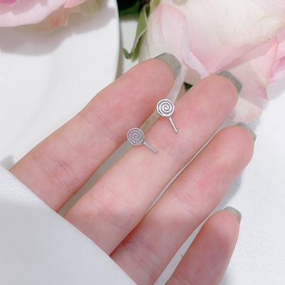 China Beautiful CLASSIC Japanese style female heart fashion earrings candy memorabilia lollipop earrings student trend for sale