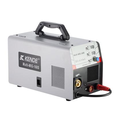 China Flux Cored Steel Construction KENDE Technology New Wire CO2 Gas MIG Welder IGBT Multi Function 4 In 1 Four In One MIG MIG MIG Muttahida Majlis-e-Amal CAT MIG Welding Machine Multi 160 for sale