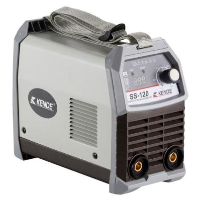 China Hotels KENDE MINI IGBT Inverter Portable DC Muttahida Majlis-e-Amal Argon TIG STICK Welding Machine SS 120 for sale