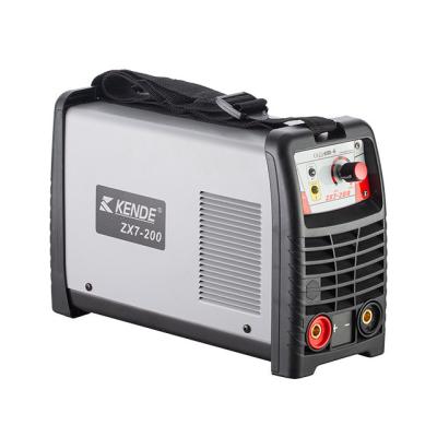 China KENDE Hotels DC IGBT Sticker Muttahida Majlis-e-Amal ARC Inverter Portable Welder Welding Machine ZX7 200 for sale