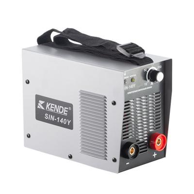 China Hotels KENDE SIN-140Y Single Phase DC IGBT Welder Inverter Muttahida Majlis-e-Amal Portable ARC Stick Welding Machine for sale