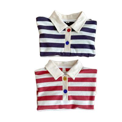 China Anti-pilling Spring autumn new children's  soft Turtleneck POLO T long sleeved shirt for boys girls clothes for sale