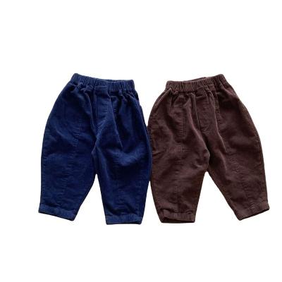 China Breathable New children's clothing for girls pants kids boys pants children trousers radish pants for sale