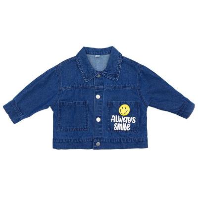 China Waterproof children Denim jacket Boy Girl clothing Autumn Winter  cotton-padded  coat children's Jacket for sale