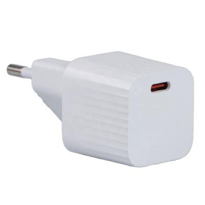 China 20W Wall Charger Adapter 20W PD Fast Charger New Arrival Eu Plug PD 20W USB Custom Type C Wholesale Custom for sale