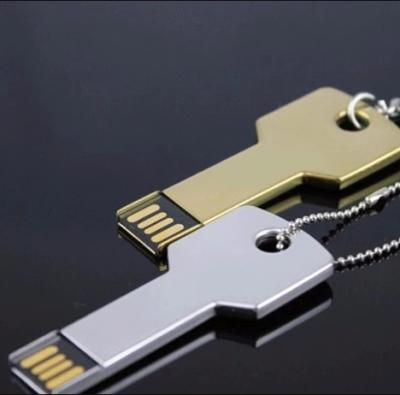 China Real capacity metal key usb flash drive 16GB 32GB 64GB 128GB 256GB 2019 hot sale for sale