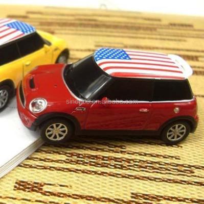 China Car shape promotional gift, Mini Copper unique car usb flash drive for sale