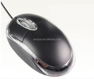 China Cheap 3D USB PC Optical Wired Mouse For Computers for sale