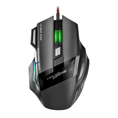 China Gaming Mouse 7 Buttons Mouse Wired Optical Optical Mouse With Fancy& Cool Led Light Mouse For Computer Laptop for sale