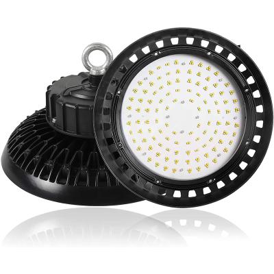 China IP65 High Lumens High Lumens Energy Saving Warehouse Waterproof UFO LED Commercial High Bay Lights with Plug Cable for Warehouse Store Factory for sale