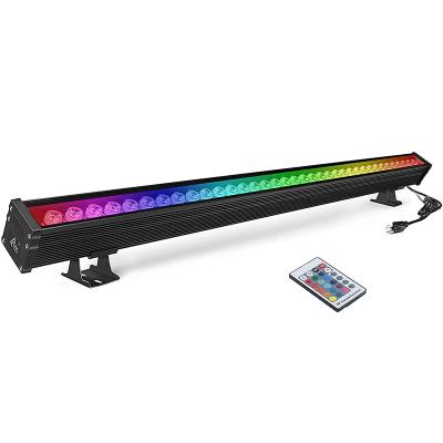 China LANDSCAPE 39.4 Inch Bridge 24W/36W/48W/72W Linear Hotel RGB LED Bar Lights Super Bright Decorative Wall Washer for sale