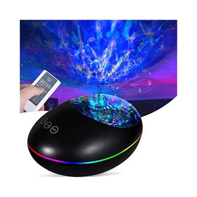 China Smart Sensor Control Light Hot Sale Customized Logo Acceptable Rgb Remote Control ABS Star Projector Night Lamp for sale