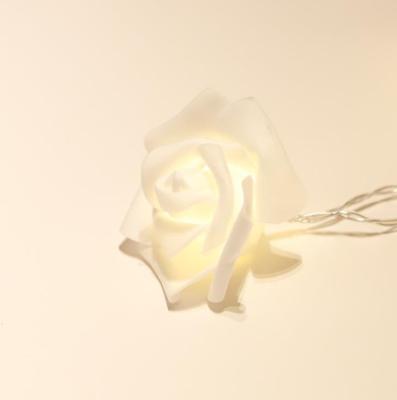 China White Lanterns and Pink Rose Batteries for LED Lights Wedding Decorative Lights for sale