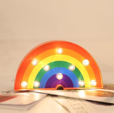 China Depend on Products Paper Rainbow Light Battery Operated Lights Home Decoration for sale