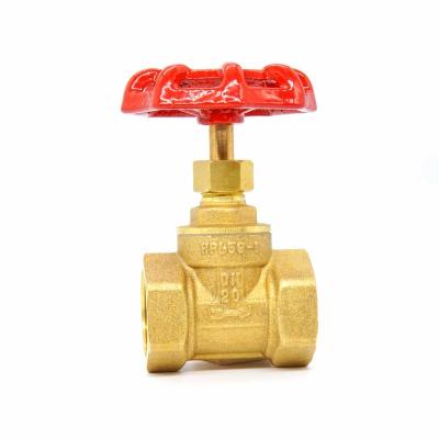 China General Dorun DN20 3/4 INCH Brass Stop Valve Cock valve For Water Control for sale