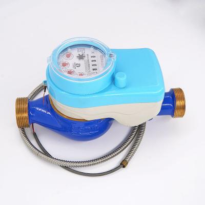 China High Quality Water Flow Meter direct read water measure meter RS485 MODBUS smart photoelectric water flow meter Photoelectric direct reading water meter for sale