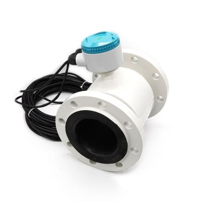 China SS316L High Accuracy Industrial Electromagnetic flow meter Magnetic Flowmeter flow meter converter Sewager Treatment Water for sale