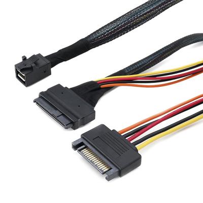 China High Quality 12gb/s Computer Sff 8643 To Sff 8639 Mini-SAS Hd/sata Cable for sale