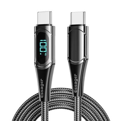 China Palladium 100W 1M 2M Type C to USB C Fast Charging Date Speed ​​5A Cable for Mobile Phone 100W PD USB-C Charging QC 3.0 Quick Charge for sale