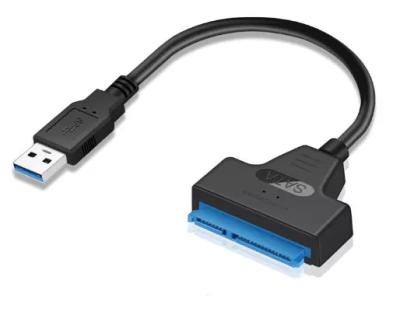 China Super Speed ​​Hdd USB 3.0 to SATA III Adapter Cable with UASP Date Line for 2.5