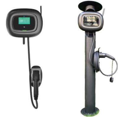 China Professional New Charging Type Pile EV Charger - 2 Electric Car Charging Station HP-11SPSW for sale