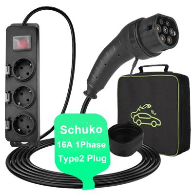 China TPU Wholesale Schuko Plug EV Discharge Gun With Cable Plug V2L New Energy Outdoor Camping Extended Vehicle Charger Power for sale