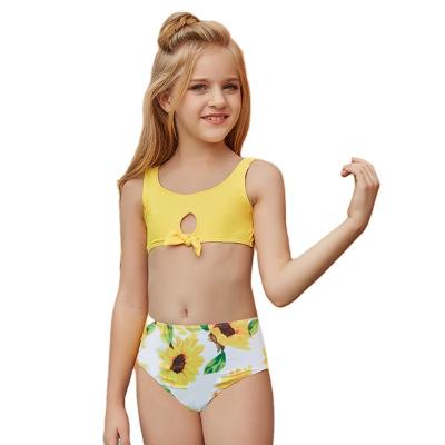 China Hot plus size children's bikinis summer new arrival sexy bikini swimwear for sale