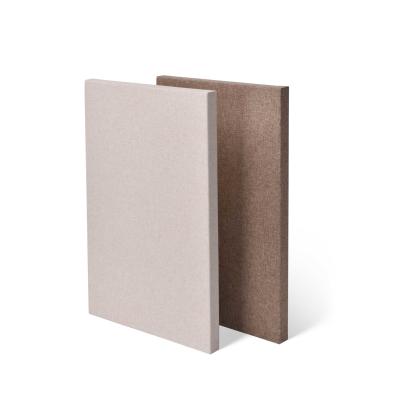 China No Dusty High NRC Soft Fiber Fabric Acoustic Panels Decorative 25mm 50mm Thick for sale