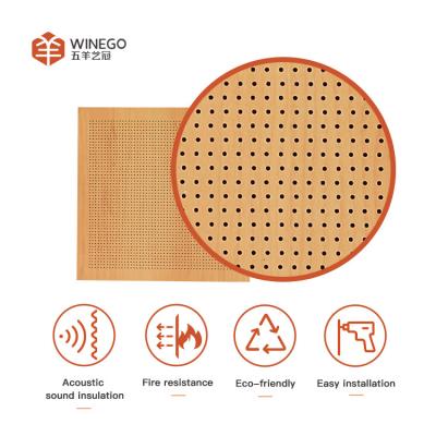 China Interior Decorative Sound Absorbing Wall Panels Micro Perforation CE FSC Certified for sale