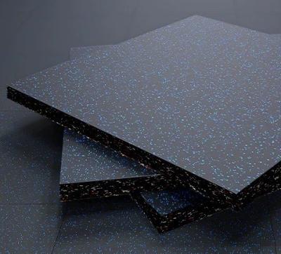 China Soundproof Acoustic Rubber Tiles Matting Anti Slip Eco Friendly Material For Indoor for sale