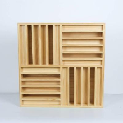 China Square Shape Wooden QRD Acoustic Diffuser Enhanced Sound Dispersion For Studio for sale