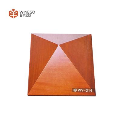 China Rubber Solid Wood Acoustic Diffuser Panels Improved Sound Reflections And Clarity for sale